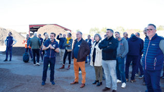 Evadea est une entreprise familiale. A sa tête depuis 2015, Guillaume Paszula (au micro) représente la 3ème génération.