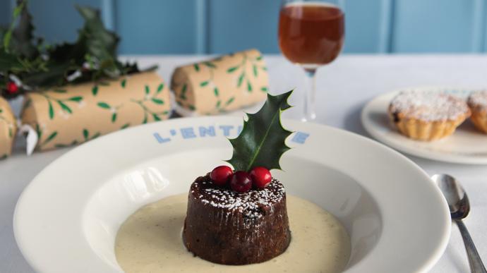 Christmas pudding - Bûche