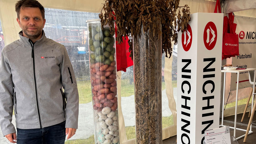 Stef Dierickx responsable développement Nichino Europe