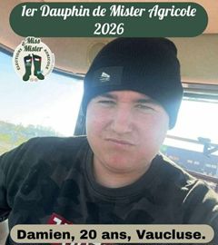 1er dauphin de mister agri 2026 1er dauphin de mister agri 2026