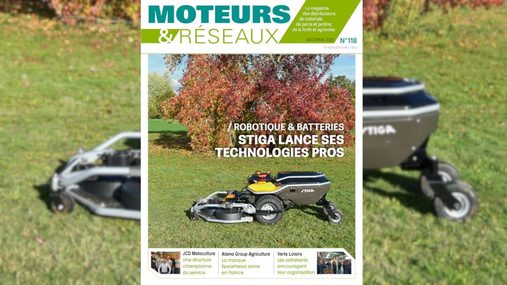 À lire dans Moteurs & Réseaux : Stiga lance ses technologies pros