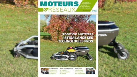 À lire dans Moteurs & Réseaux : Stiga lance ses technologies pros