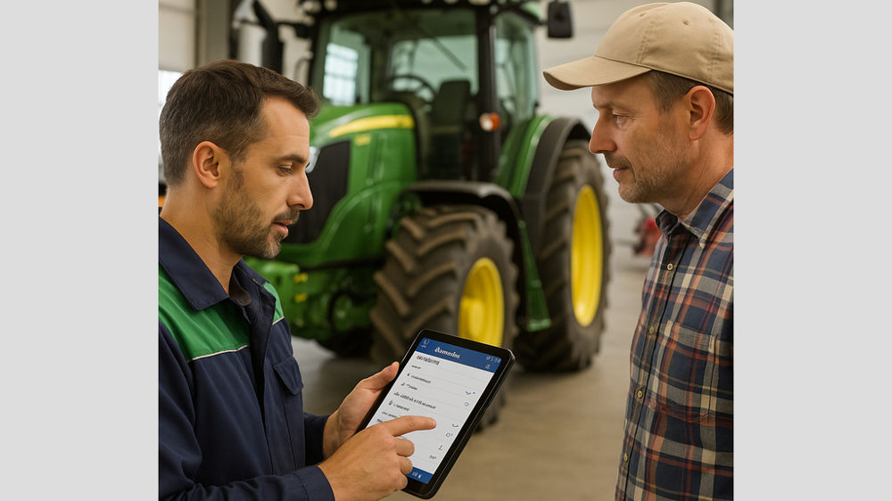 Le module iMob professionnalise l’accueil des matériels à l'atelier.