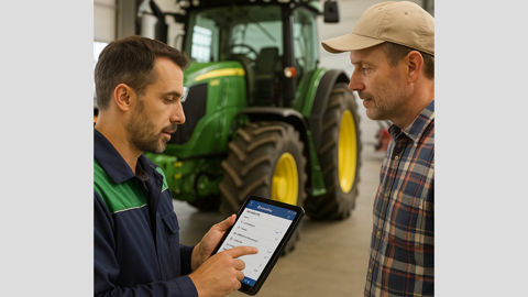 Le module iMob professionnalise l’accueil des matériels à l'atelier.