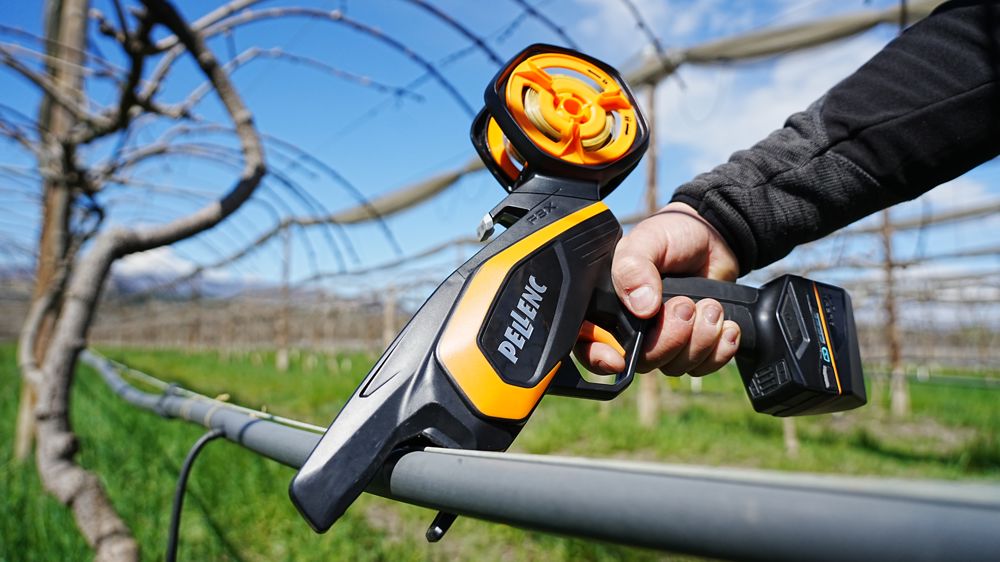 Pellenc : un attacheur électrique de nouvelle génération et ergonomique