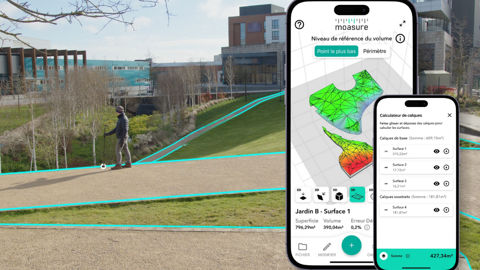Moasure 2 Pro : un appareil de mesure simple et précis pour les sites complexes