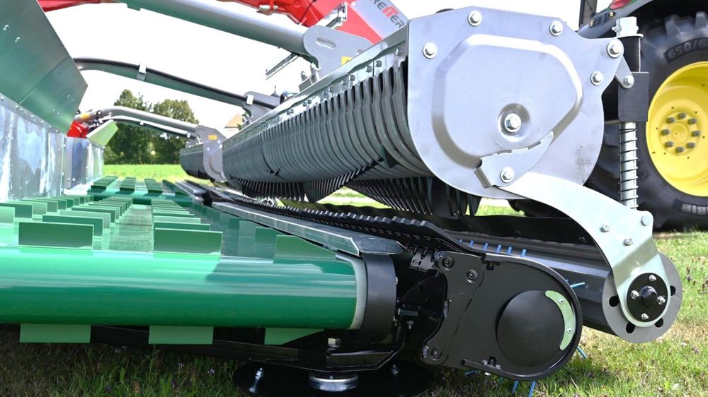 Reiter : un pick-up revisité pour l’andaineur à tapis