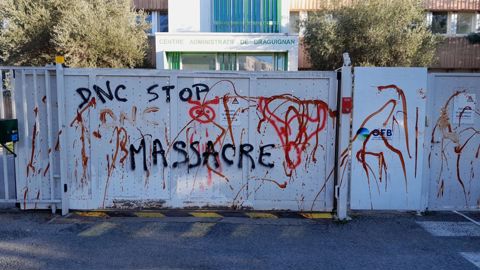 Manifestation de la Confédération paysanne dans le Var.