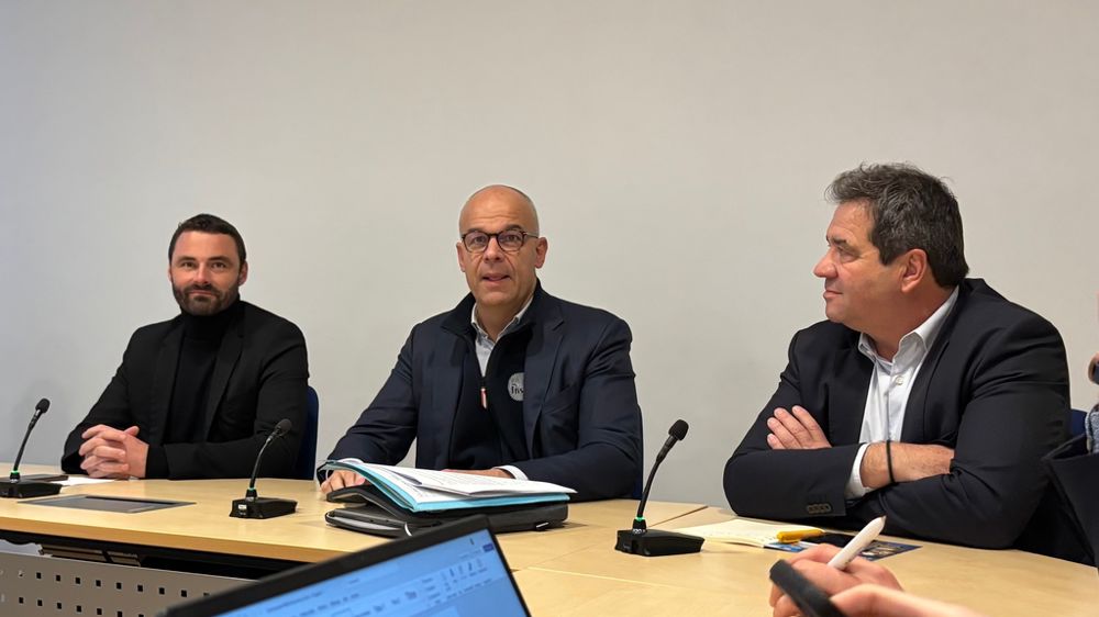 Pierrick Horel Arnaud Rousseau et Eric Frétillère aux Rencontres de l'eau