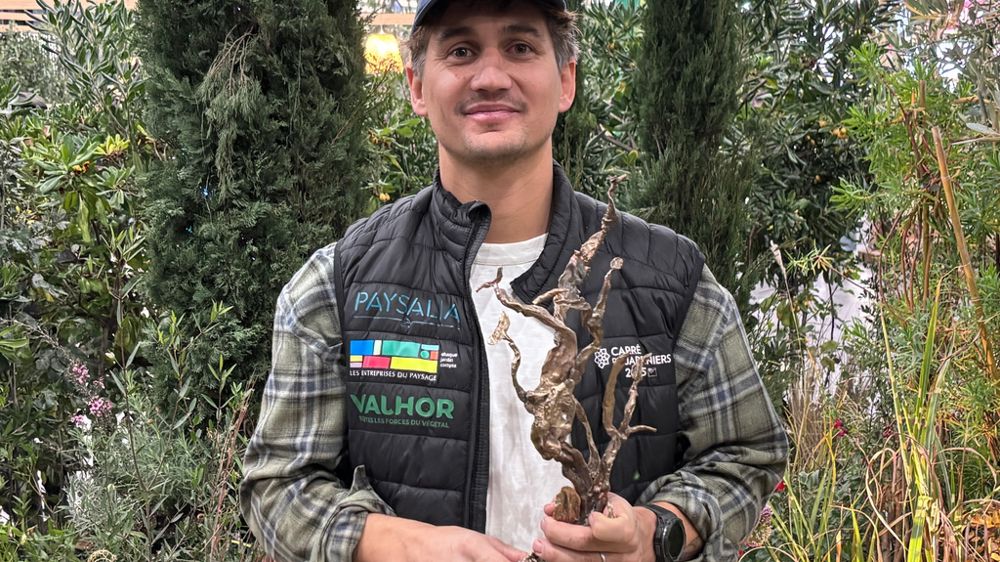 Le jardin « L’Écrin méditerranéen » a permis à son créateur, Ludovic Orain, de remporter le Carré des jardiniers 2025 et de devenir ambassadeur de la profession pour les deux prochaines années.