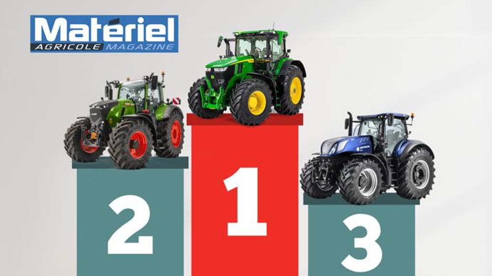 Immatriculations tracteurs 2025 : Trio de tête inchangé