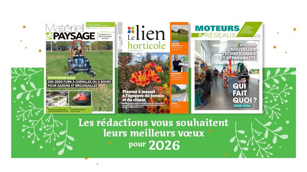 Nos rédactions vous souhaitent leurs meilleurs vœux !