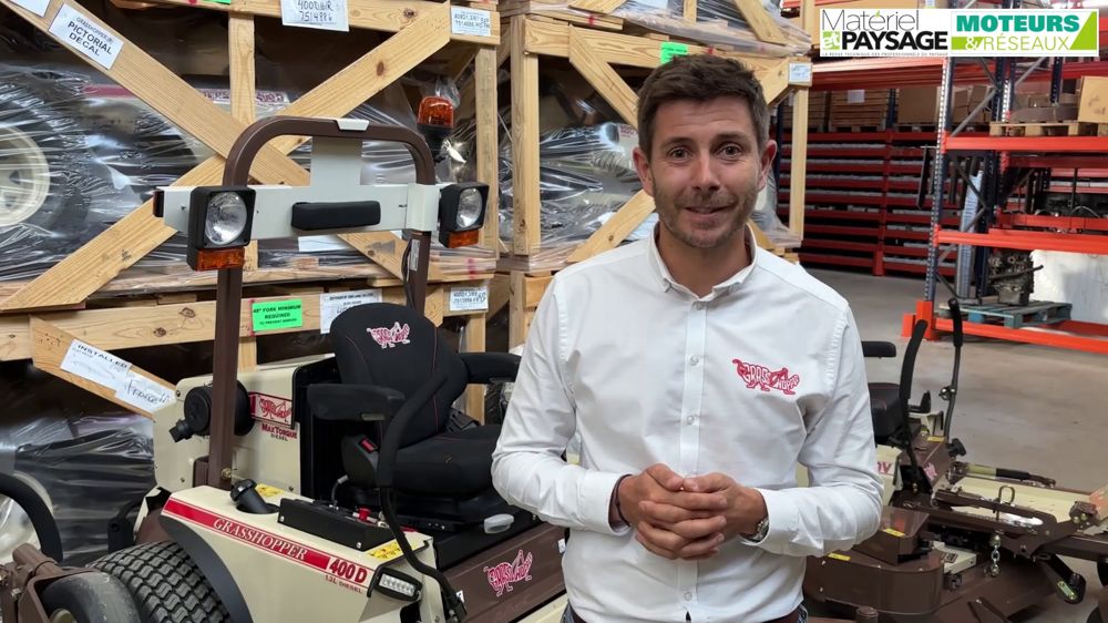Grasshopper France : des tondeuses homologuées route et des nouveaux locaux