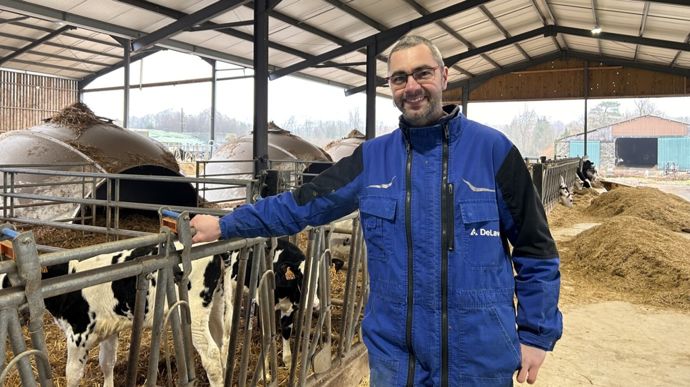 « Des meilleures conditions d’élevage permettent l’expression du potentiel génétique des animaux, il faut savoir investir pour de la rentabilité », assure Fabien Guille.