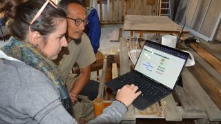 L’outil permet de visualiser rapidement qui est « en retard » et qui est « en avance » dans la banque de travail.