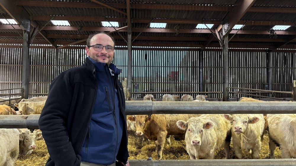 Etienne Pinta engraisseur dans le Noyonnais