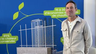 Vincent Maley, co-fondateur et directeur général d'AirGaiA,  présente Ext’air pendant le SIVAL Angers 2026.