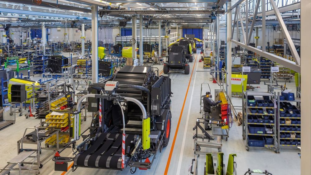 Claas Usine Presse Metz-Woippy Cerex Cubix