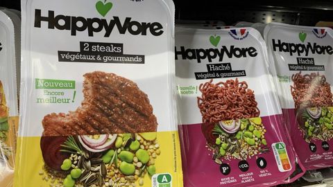 La marque HappyVore veut faire de la France le numéro un du marché européen des alternatives végétales à la viande.