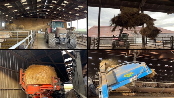 Avantages et inconvénients : quatre éleveurs présentent leurs pailleuses