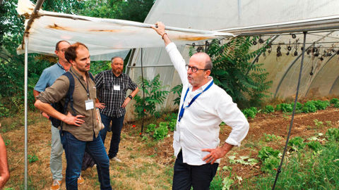 La ferme municipale de Mouans-Sartoux produit 25 tonnes de denrées par an.