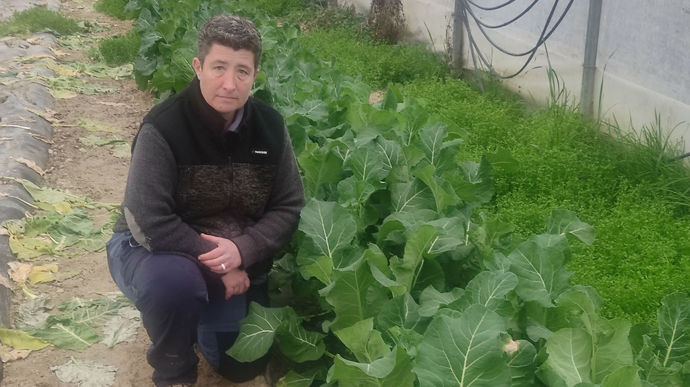Laetitia Darré, maraîchère à Cahuzac-sur-Adour, livre l’Ehpad de Termes-d’Armagnac, à 10 km de son potager.