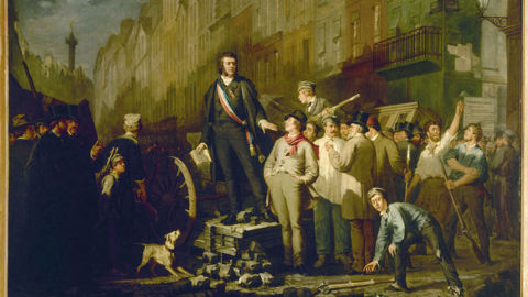 Le 3 décembre 1851, des barricades sont dressées à Paris contre le coup d'Etat mené par Louis-Napoléon Bonaparte. Le mouvement s'étend aussi aux campagnes.