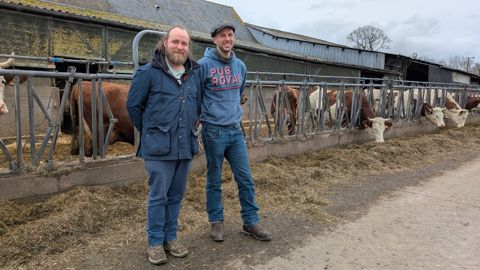 Les associés Ludovic Orain et Jérémy Vail ne regrettent pas d'être passés en monotraite.