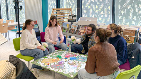 La Bêêle Aventure est un jeu de société s'adressant aux étudiants de BTS en métiers de l'élevage.