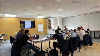 Une salle de formation à Moulay.