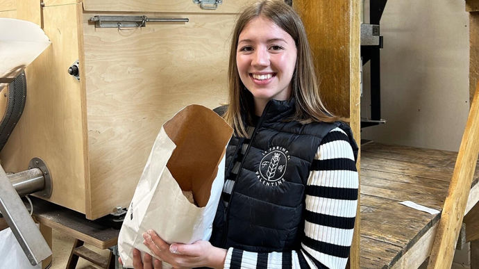 Valentine Amette, céréalière-meunière de proximité dans l'Orne - Meunerie