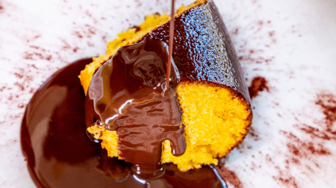 Gâteau aux carottes glaçage chocolat - Gâteaux et biscuits