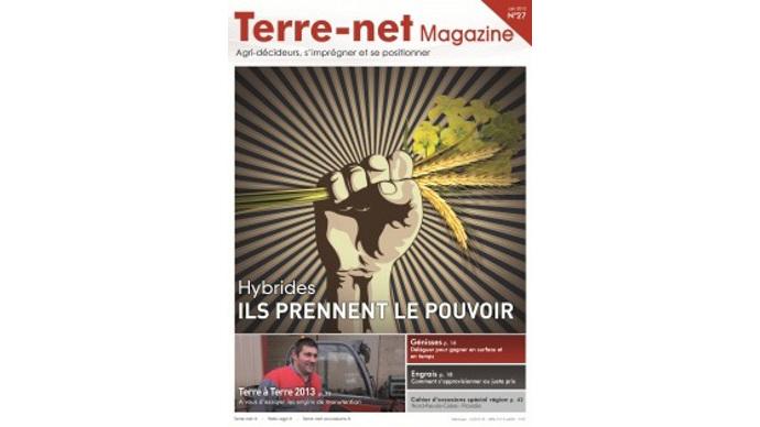 Couverture Terre-net Magazine n°27.