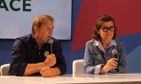 Didier Lucas, président du Space et Valérie Le Roy, coordinatrice de transition 