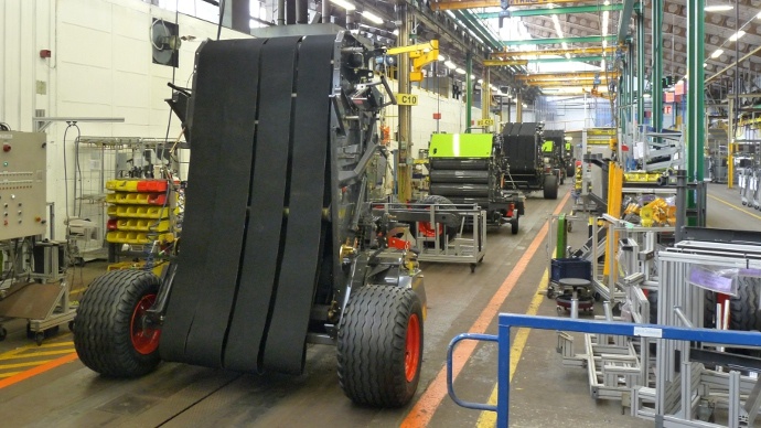 Production de machines agricoles en France