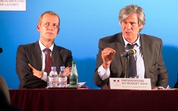 Stéphane Le Foll et Guillaume Garot, ministres de l'Agriculture et de l'Agroclimentaire. Stéphane Le Foll et Guillaume Garot, ministres de l'Agriculture et de l'Agroclimentaire.