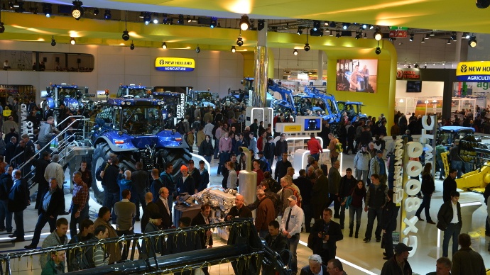 Stand New Holland à Agritechnica 2013