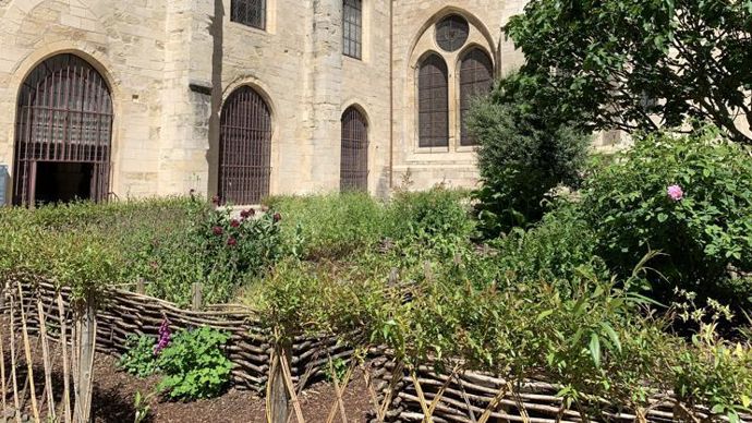 10.Le jardin des Neuf-Carrés a été créé en 2004 par les paysagistes Édith Vallet et Olivier Damée. ©P.Fayolle
