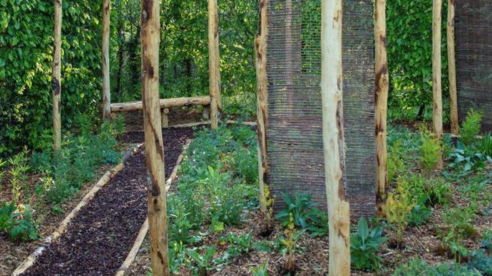 2.Le prix Design et idées novatrices récompense « Le Jardin zèbre » de Stanislas Jung, Laurian Gascon et Étienne Vazzanino, paysagistes DPLG. ©Eric Sander