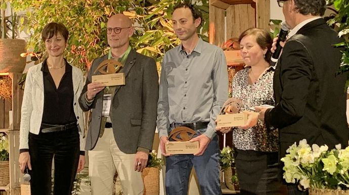 Catégorie productions horticoles - Podium professionnel