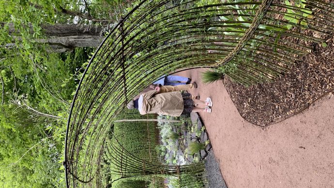 Le prix ‘’Jardin transposable’’ distingue cette année deux ex-aequo : « Le corridor végétal » des Français Ashley Martinez et Julie Cote…