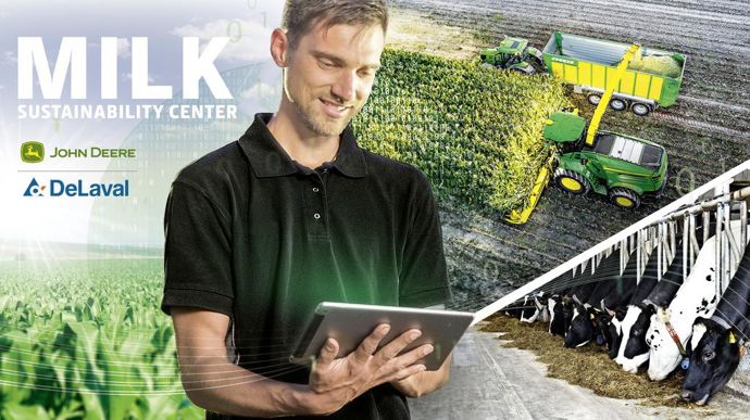 John Deere et DeLaval signent un partenariat stratégique et créent le MSC, un centre d’analyse numérique destiné à l’amélioration des performances des troupeaux laitiers.