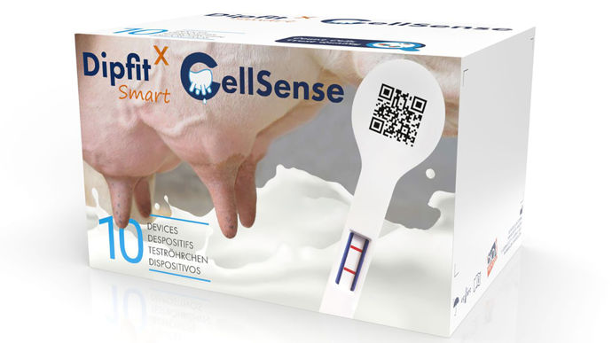Dipfit Smart CellSense est un kit de diagnostic contenant dix bandelettes pour la quantification des protéines inflammatoires spécifiques présentes dans le lait des bovins. Proposé par Bio-X Diagnostics, ce dispositif obtient une étoile aux Innov’Space.