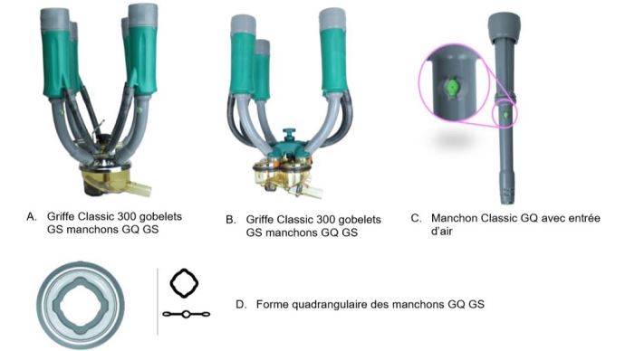 Nouveaux gobelets GS et manchons GQ GS de GEA