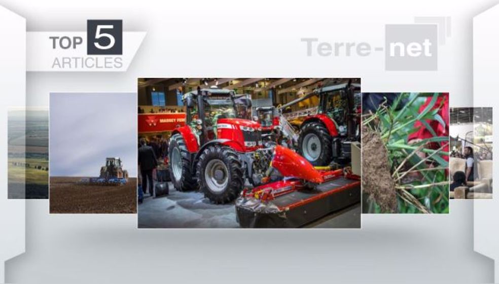 Les cinq articles les plus lus de la semaine sur Terre-net