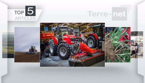 Les cinq articles les plus lus de la semaine sur Terre-net