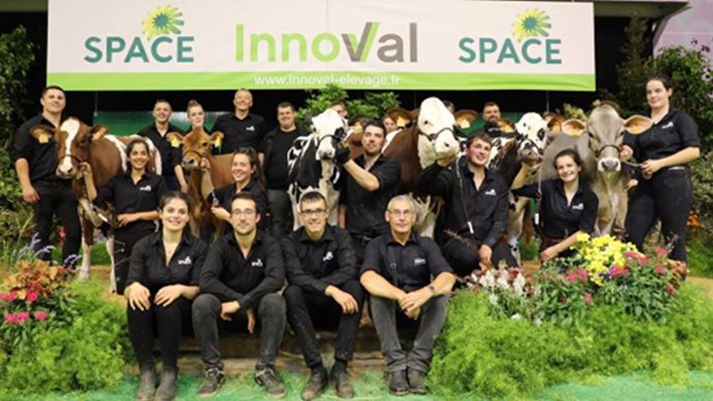 L'équipe Evolution de la vente Genomic Elite du Space.