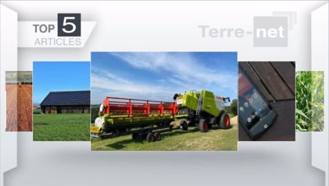 Les cinq articles les plus lus sur Terre-net cette semaine.